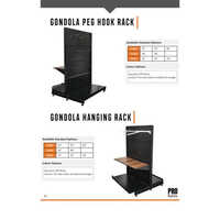Double Sided Display Rack - Capacity: 320 Kg