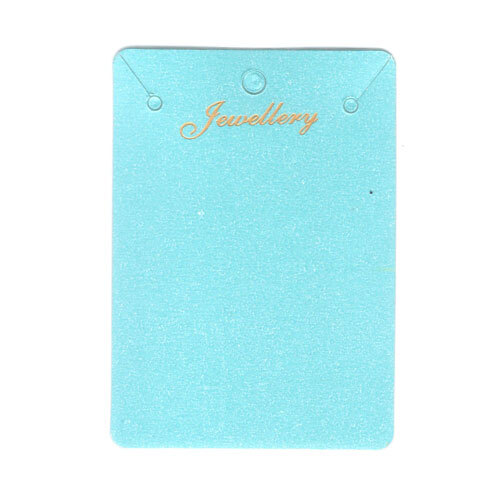 Skyblue Paper Chain Pandle Card