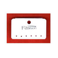 Earring Card Clear+Paper
