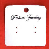 Jewellery Earring Card Clear+Paper