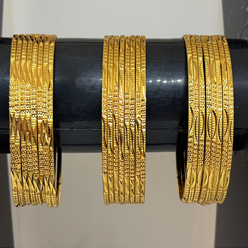 8pcs Jhalak Brass Bangles