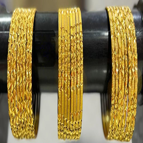 8pcs Roshni Brass Bangles