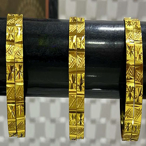 2pcs Brass Bangles