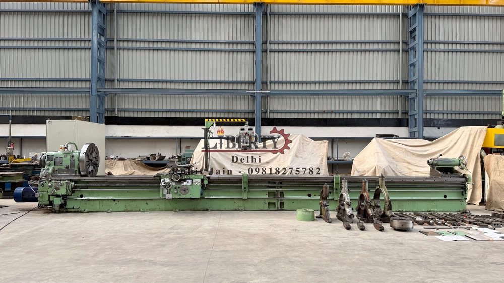TOS SU-80A 8000 mm Length Heavy Duty Lathe Machine