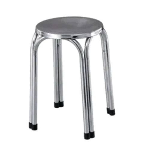 Ss Round Stool By Welltrust Surgical & Ortho Aids