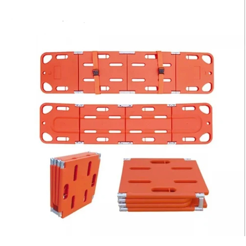 4 Fold Spine Board - Color: Orange