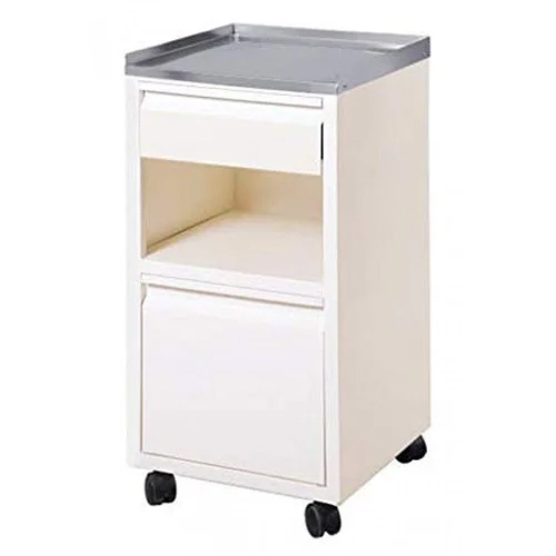 Deluxe Bedside Locker - Color: White