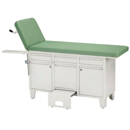 Hospital Examination Couch - Color: Green & White