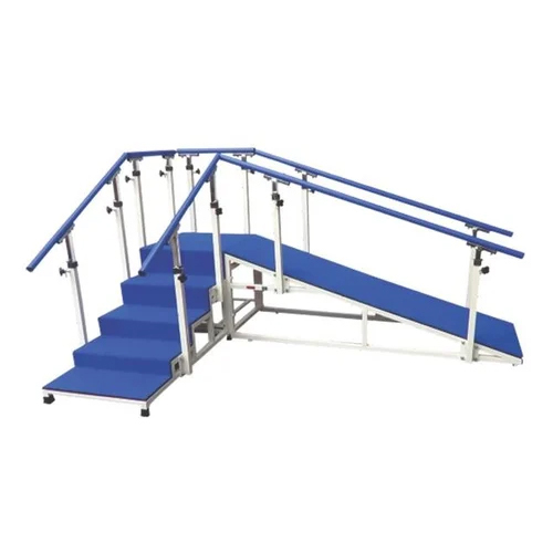 Exercise Staircase With Ramp - Color: White