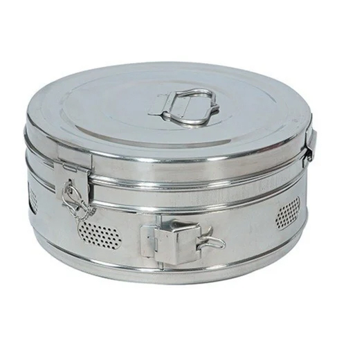 Stainless Steel Hospital Dressing Drum