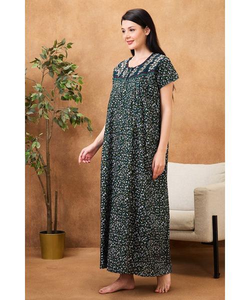 Women Designer Cotton Nighty