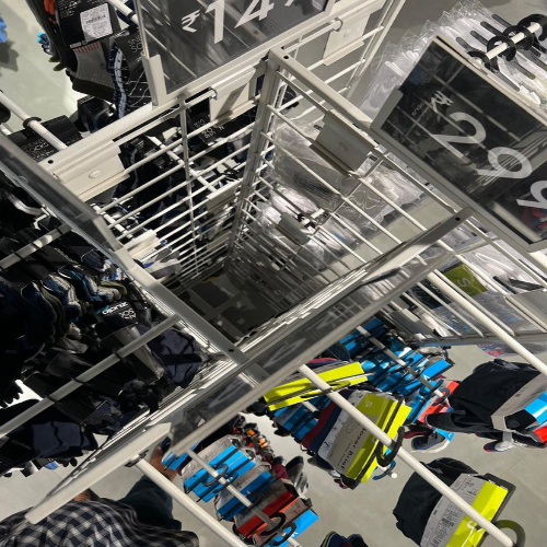 Rotating Mobile Phone Accessories Display Stand