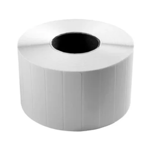 Self Adhesive Barcode Label - Color: White