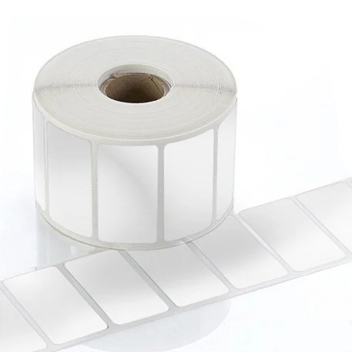 Polyester Barcode Label - Color: White