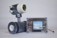 Magnetic Flow Meter - Ss 316, 10mm - 500mm Size, Grey Color |measures Flow Rate Of Wastewater & Effluents With 4-20ma & Rs485 Output