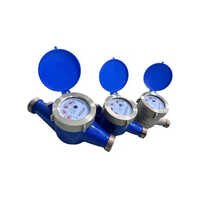Analog Water Meter - Color: Blue