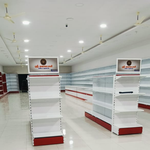 Textile Display Rack for Garments