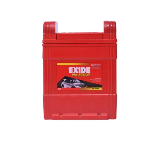 Exide Ml40Lbh-Rbh Car Battery - Battery Capacity: <30Ah Ampere-Hour  (Ah)