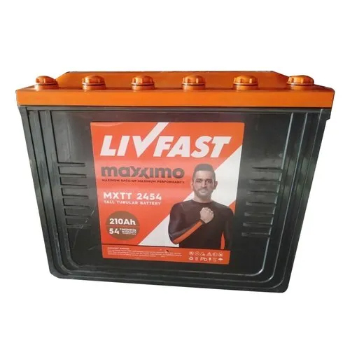 Livfast Mxtt 2454 Maxximo Tall Tubular Inverter Battery - Features: High Performance