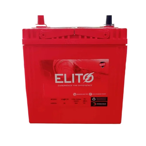 Elito Aet-Rr 00042B20L 35Ah Car Battery - Battery Capacity: 30 A 50Ah Ampere-Hour (Ah)