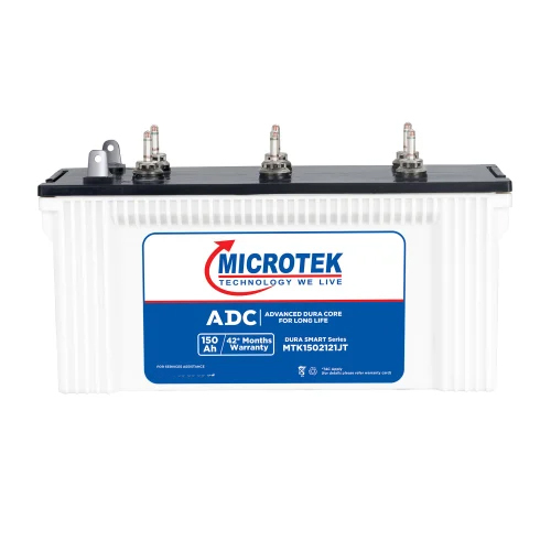 Microtek Dura Smart Mtk1502121Jt Inverter Battery - Battery Capacity: <30Ah Ampere-Hour (Ah)