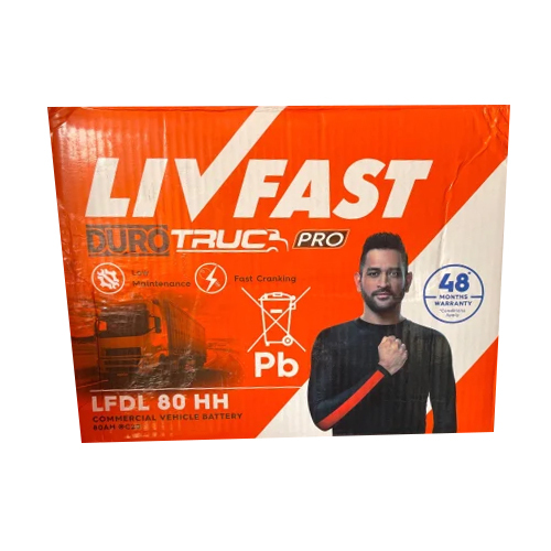 Livfast Lfdl 80 Hh R Duro Truc Pro Battery - Battery Capacity: <30Ah Ampere-Hour (Ah)
