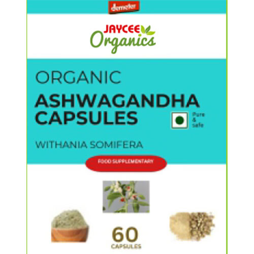 Organic Ashwagandha Capsules - Age Group: For Adults