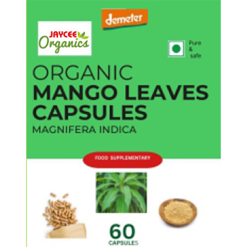 Organic Mango Leaves Capsules - Age Group: For Adults