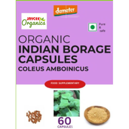 Organic Indian Borage Capsules