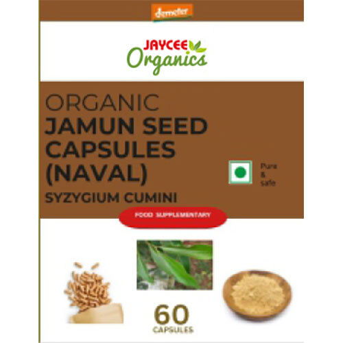 Organic Jamun Seed Capsules - Age Group: For Adults