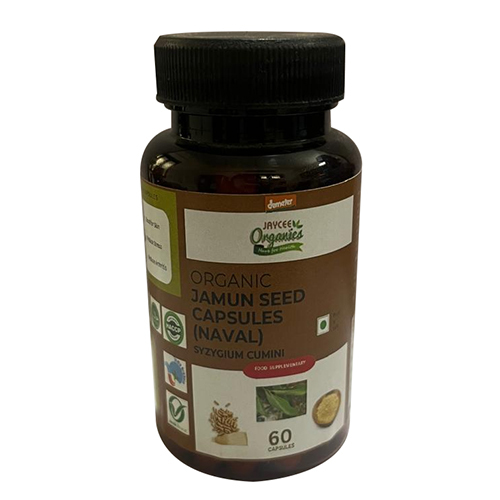Organic Jamun Seed Capsules - Age Group: For Adults