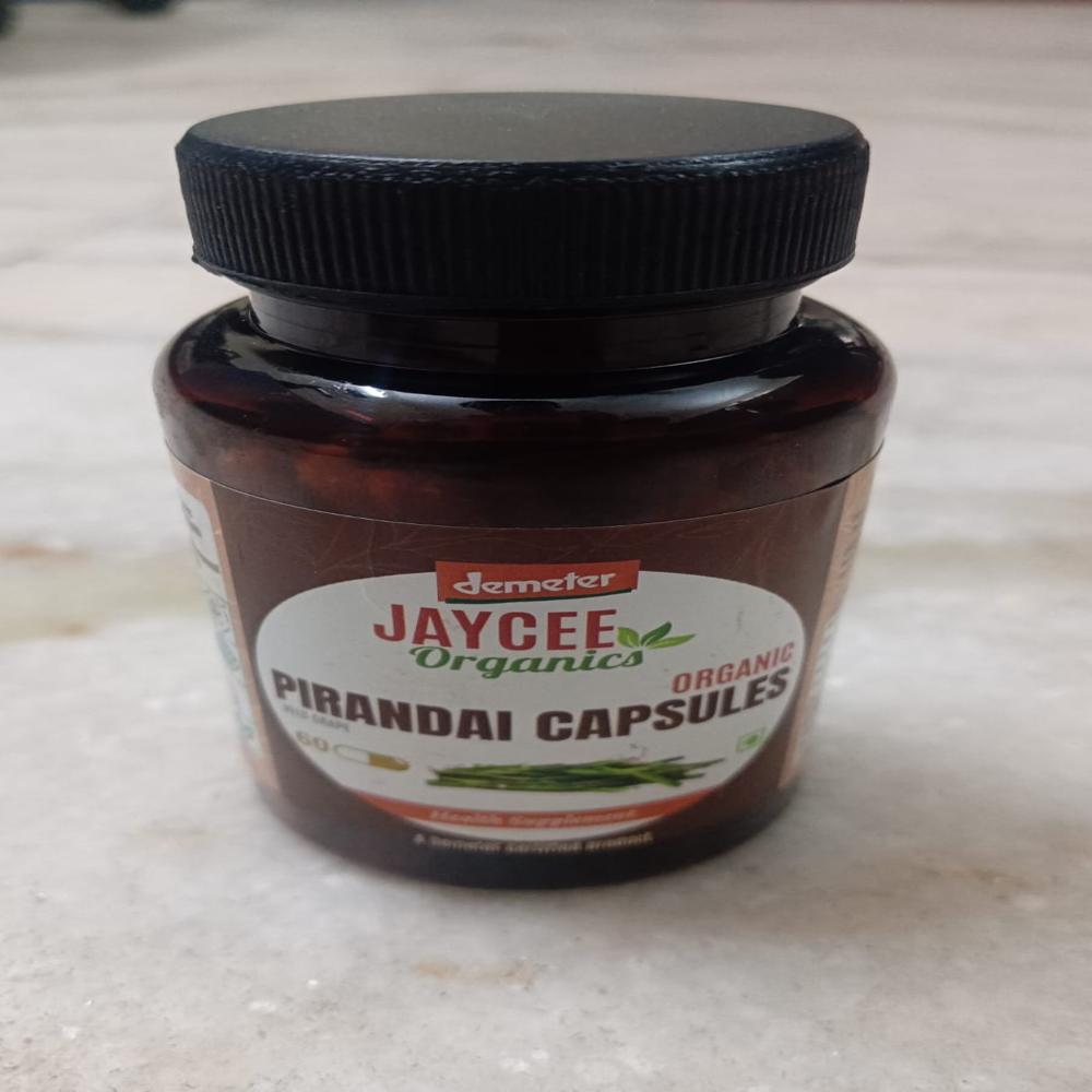 Organic Pirandai Capsules - Age Group: For Adults