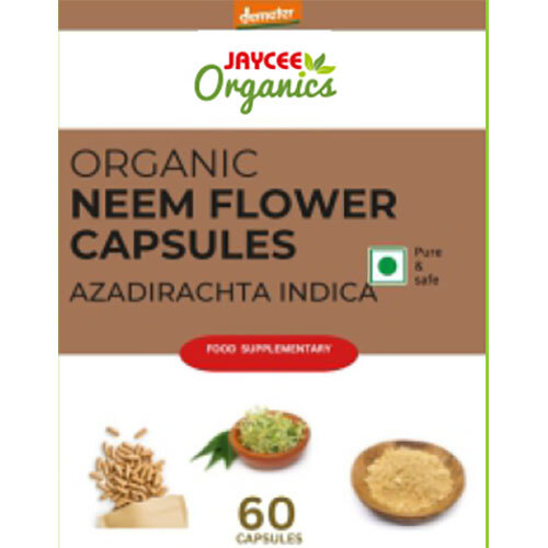 Organic Neem Powder Capsules - Product Type: Herbal Medicine