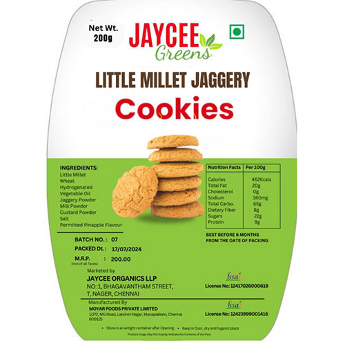 Little Millet Jaggery Cookies