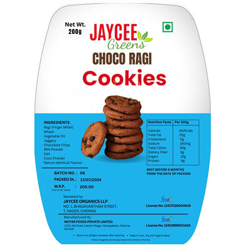 Choco Millet Cookies