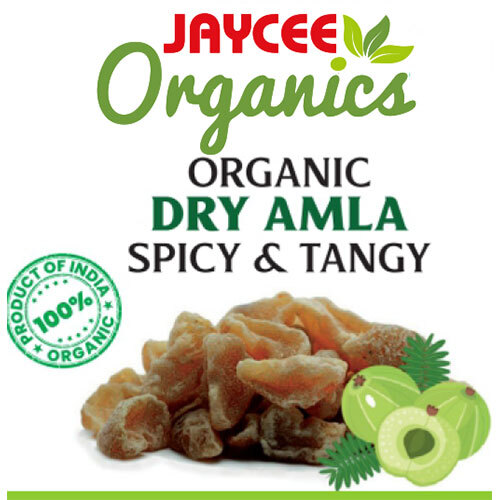 Organic Dry Amla Spicy And Tangy - Product Type: Herbal Product