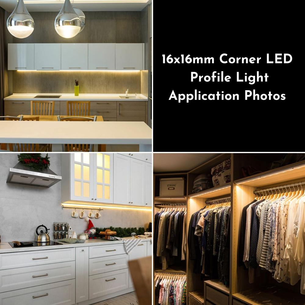 16 X 16 Corner - Application: Architectural Lighting