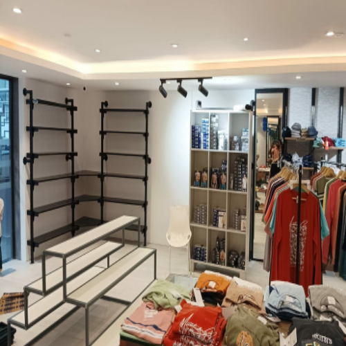 Post Piller Garments Display Racks 