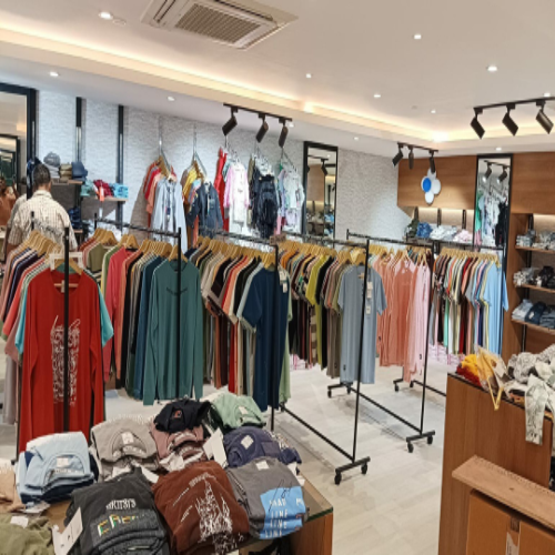 Post Piller Garments Display Racks 