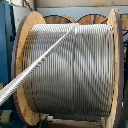 Bare Aluminum Wire - Color: White