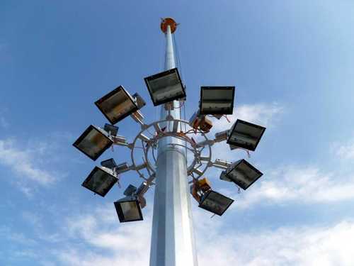 25 Meter High Mast Lighting Pole