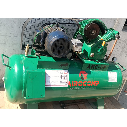 5Hp Reciprocating Air Compressor - Color: Green