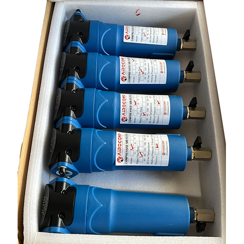 High Pressure Line Filter Set - Color: Blue