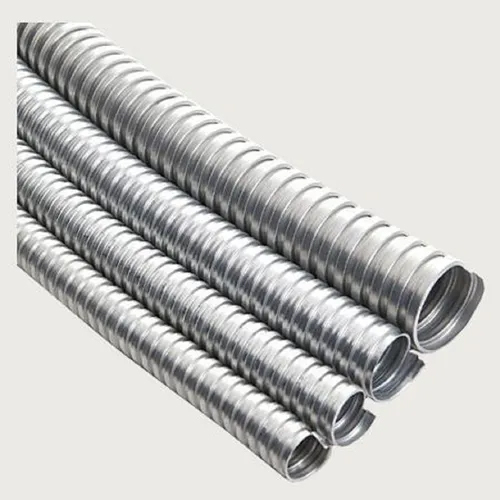 Gi Flexible Pipe - Color: Silver
