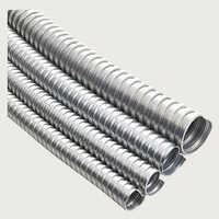 Gi Flexible Pipe - Color: Silver