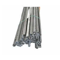 Hot Dip Galvanized Iron Channels - Color: Silver