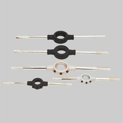 Round Die Handle - High-Grade Steel, 13/16 Inch Size, Silver Finish | Durable Ergonomic Design for Precision Die-Casting Applications