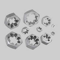 Hexagonal Dies - Color: Silver