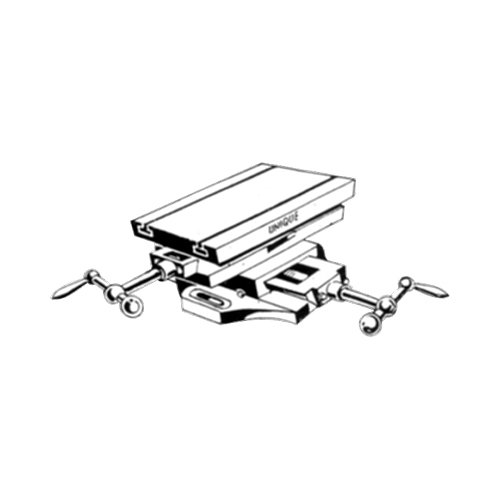 Compound Sliding Table With Calibrated Wheel And Swivelling Table - Application: Industrial