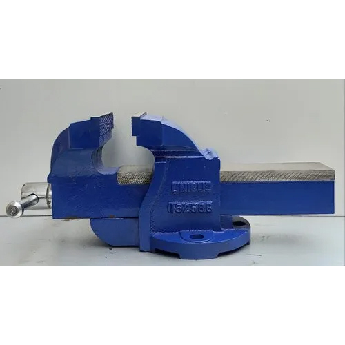 Machinist Bench Vice - Color: Blue